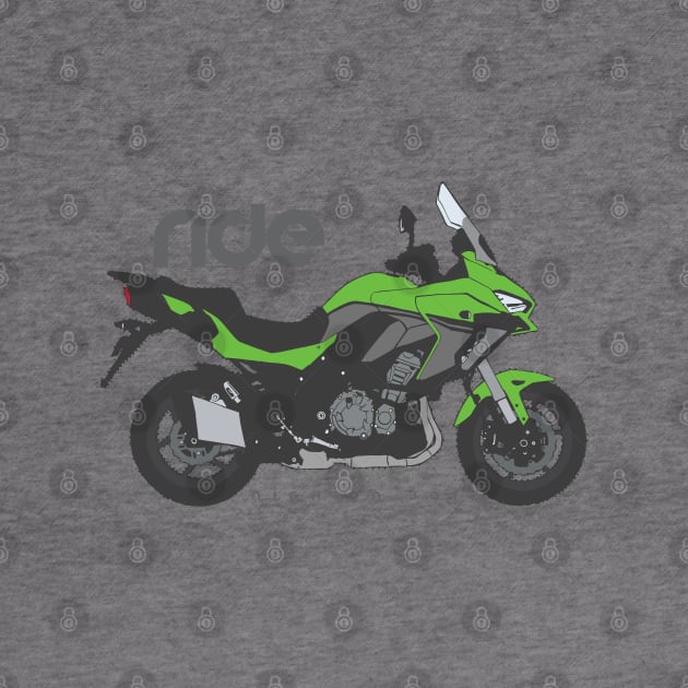 RIde Versys 1000 green by NighOnJoy